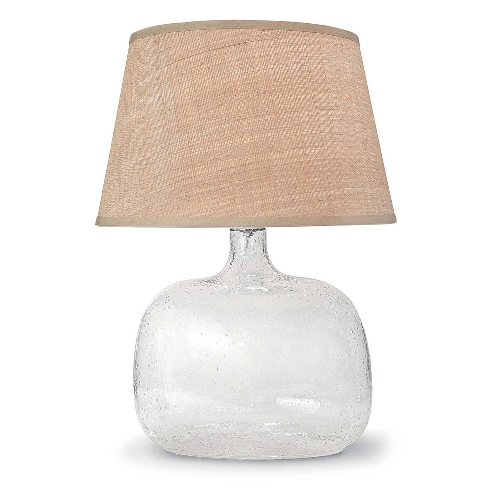 Ellipse glass shop table lamp